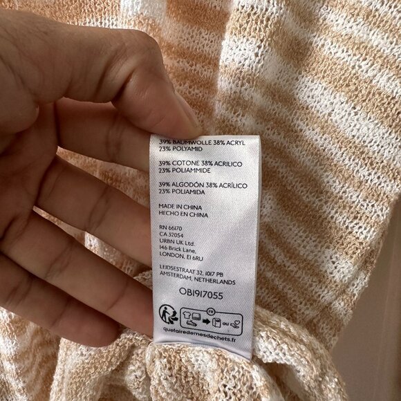 Free People FP Beach Striped Summer Sweater Pullover XS - Picture 5 of 6